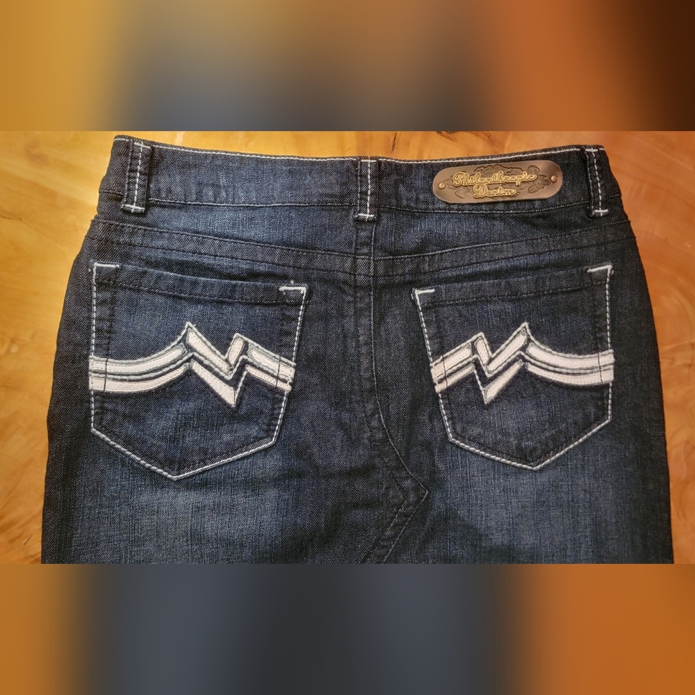 Blue Denim Skirt